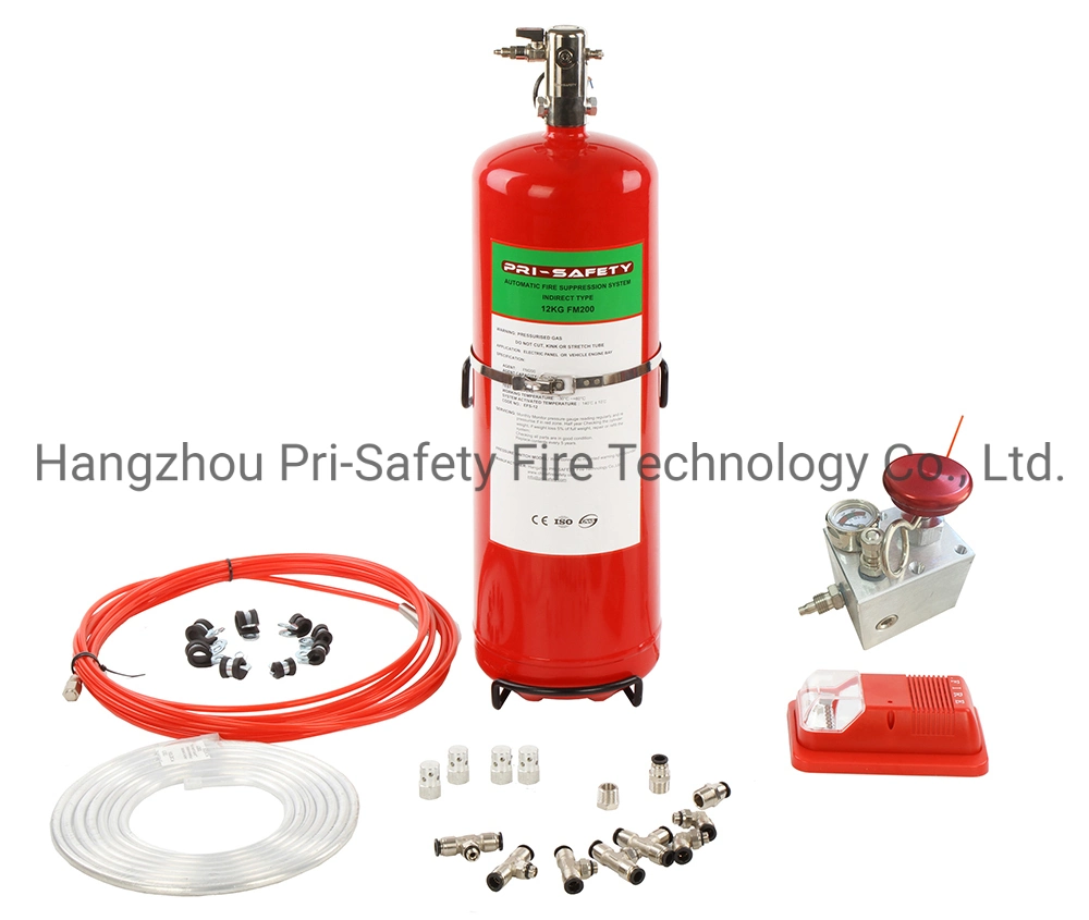 Hfc-227ea/FM200 Electrical Cabinet Fire Suppression System
